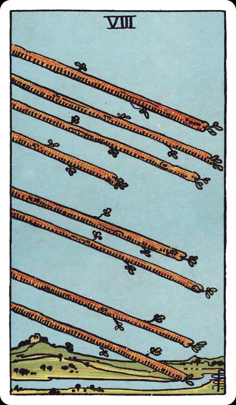 Eight of Wands