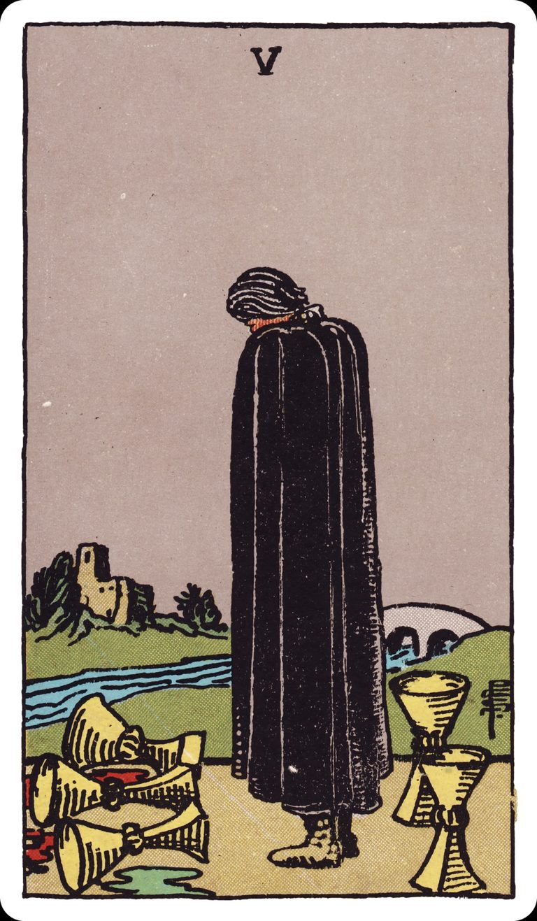Five of Cups