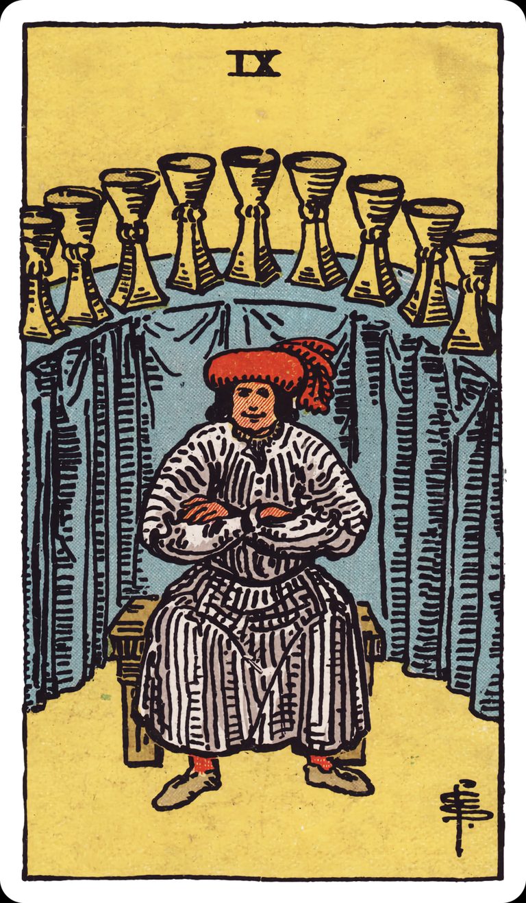 Nine of Cups
